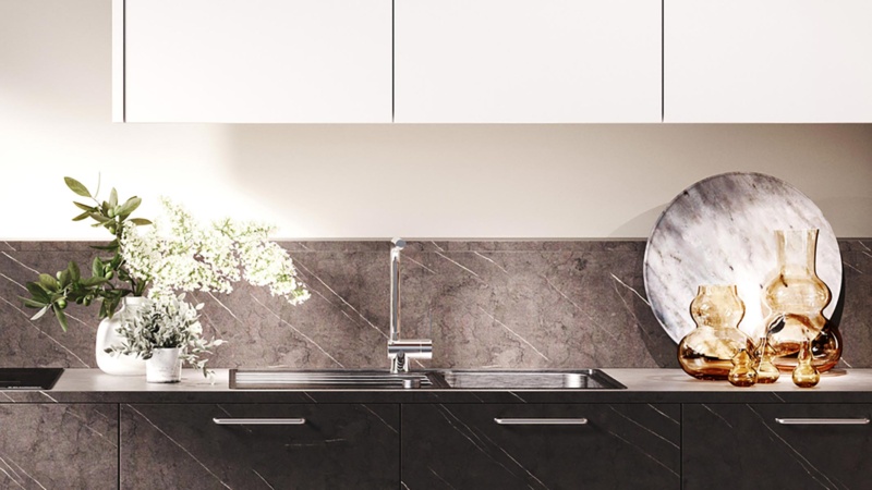 Mercury marble dark - Toronro old oak-cognac - Image 2